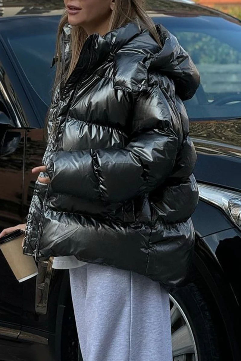 Women's Casual Hooded Thick Jacket